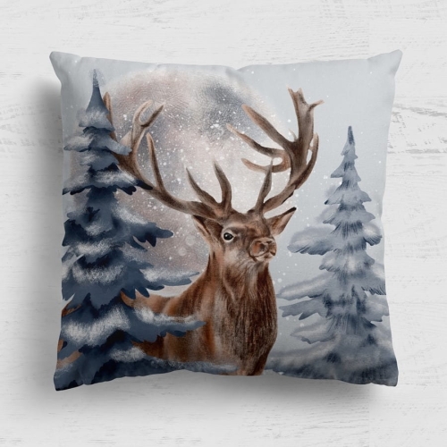 winter03 jeleń wizualizacja