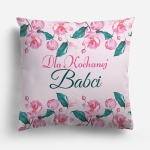 Dla Kochanej Babci - panel poduszkowy z weluru
