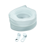 Taśma suwakowa 3mm spiralna z kordem (wzmacniana)