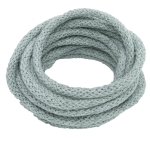 Sznurek bawełniany 5mm - szary