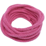 Sznurek bawełniany 5mm - fuksja