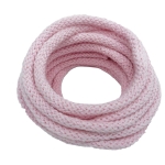Sznurek bawełniany 5mm - jasny róż