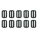 Regulator plastikowy 25mm czarny 10szt