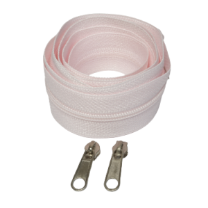 Taśma suwakowa 3mm Jasny róż