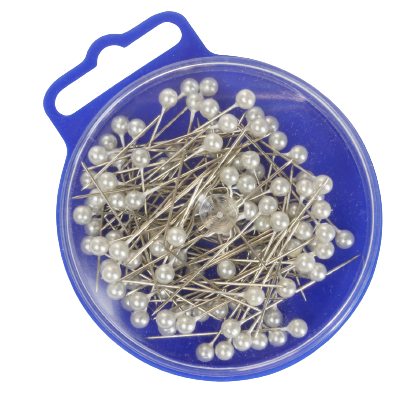 szpilki z perłową główką