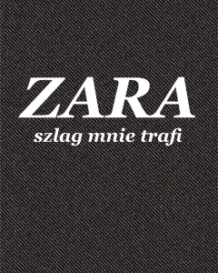 ZARA - panele - tkanina na torbę 