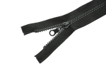 Zamek kostkowy rozdzielczy CZARNY  45 - 75cm