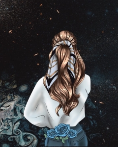 Kobieta 01 - panele - tkanina na torbę