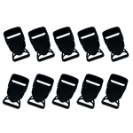 Klamra plastikowa 30mm czarna 10szt