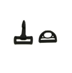 Karabińczyk plastikowy 25mm