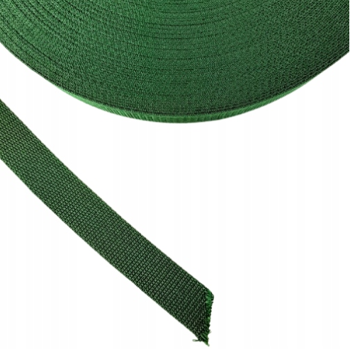 Taśma nośna 30mm zielona ciemnozielona