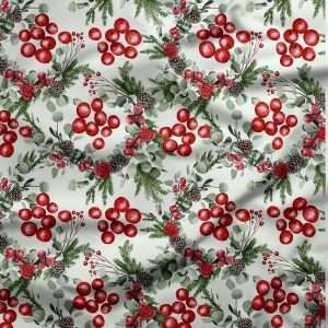 Świąteczny wzór - Żurawina