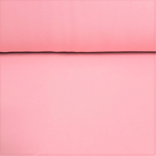 Dresówka pętelka różowa - jasny słodki róż 0,5mb