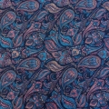 Tkanina wodoodporna drukowana pikowana - Paisley