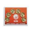 Zatrzaski 10mm / napy do przyszywania złote 6szt