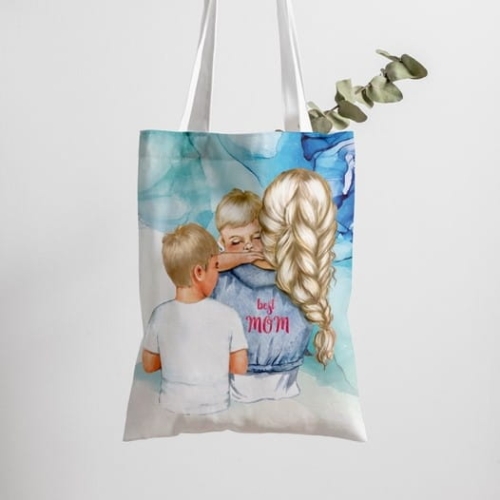 Best Mom : 3 dzieci - panel na torbę BM13