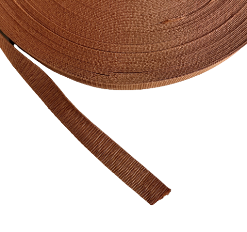 Taśma nośna 15mm BRĄZOWA