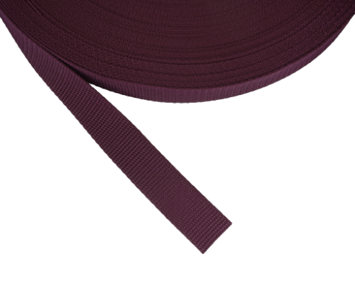 Taśma nośna 25mm fioletowa śliwkowa