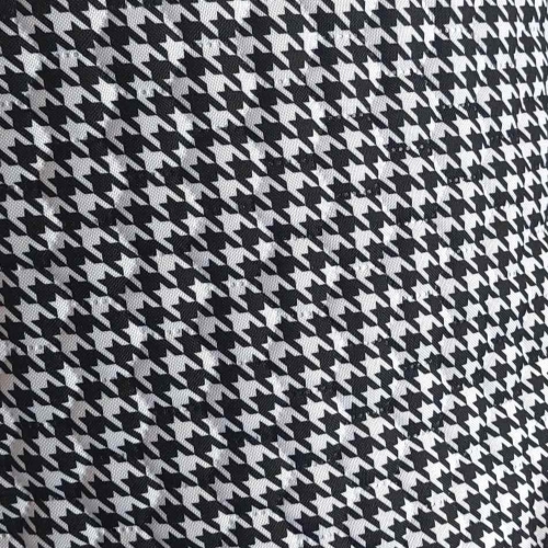 Tkanina wodoodporna drukowana pikowana - Pepitka