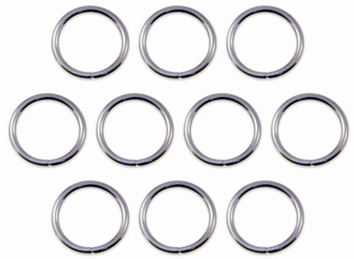 Kółka kaletnicze NIKIEL 16mm 10szt