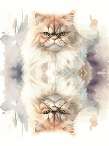 Panel- tkanina na kosmetyczkę przód i tył kot