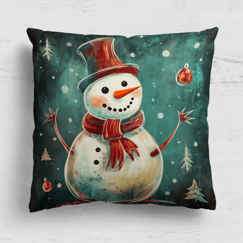 Panel poduszkowy świąteczny Bałwan