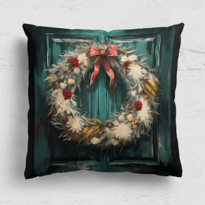 Panel poduszkowy świąteczny Wieniec