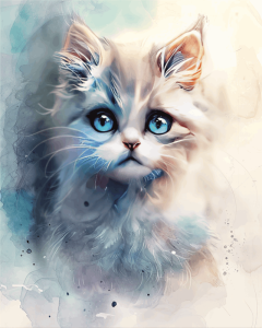 Kot - panel - tkanina na torbę