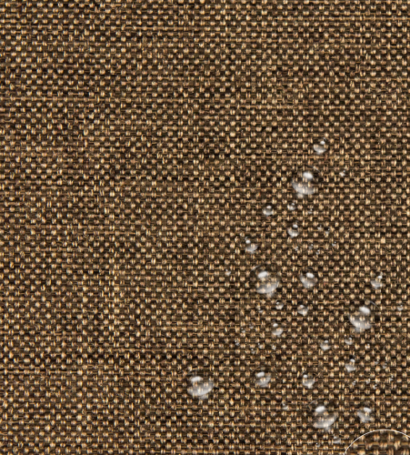 Tkanina wodoodporna Karmel - imitacja lnu 0,5m